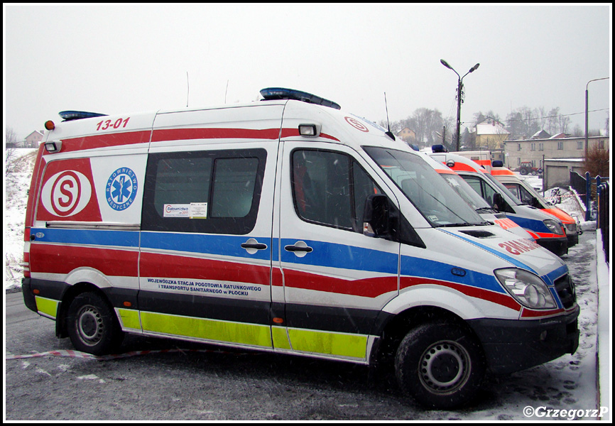 13-01 - Mercedes Benz Sprinter 316 CDI/AMZ - WSPRiTS PÅ‚ock