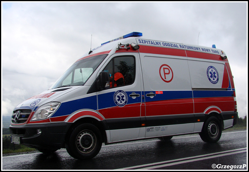 P - Mercedes Benz Sprinter 316 CDI/AutoForm - OddziaÅ‚ Ratunkowy Nowy Targ/Raba WyÅ¼na*