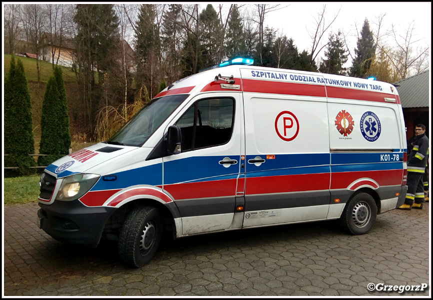 P - Mercedes Benz Sprinter 318 Bluetec/AutoForm - OddziaÅ‚ Ratunkowy Nowy Targ/Rabka ZdrÃ³j
