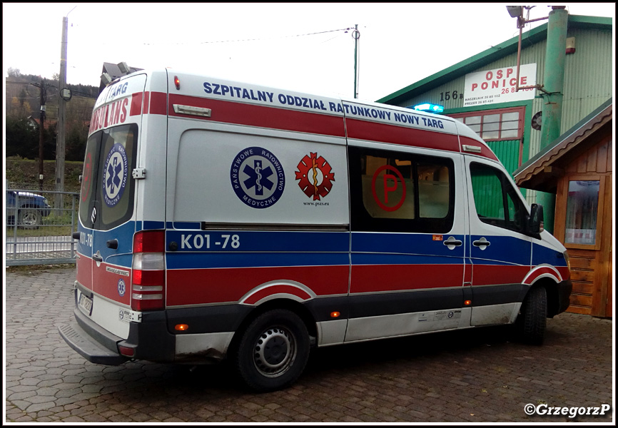 P - Mercedes Benz Sprinter 318 Bluetec/AutoForm - OddziaÅ‚ Ratunkowy Nowy Targ/Rabka ZdrÃ³j