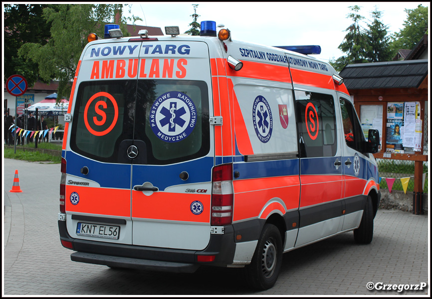 S - Mercedes Benz Sprinter 316 CDI/AutoForm - OddziaÅ‚ Ratunkowy Nowy Targ