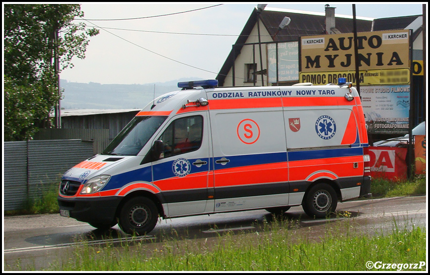 S2 - Mercedes Benz Sprinter 315 CDI/AutoForm - OddziaÅ‚ Ratunkowy Nowy Targ/Rabka ZdrÃ³j