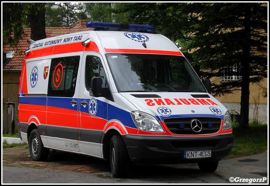 S2 - Mercedes Benz Sprinter 315 CDI/AutoForm - OddziaÅ‚ Ratunkowy Nowy Targ/Rabka ZdrÃ³j