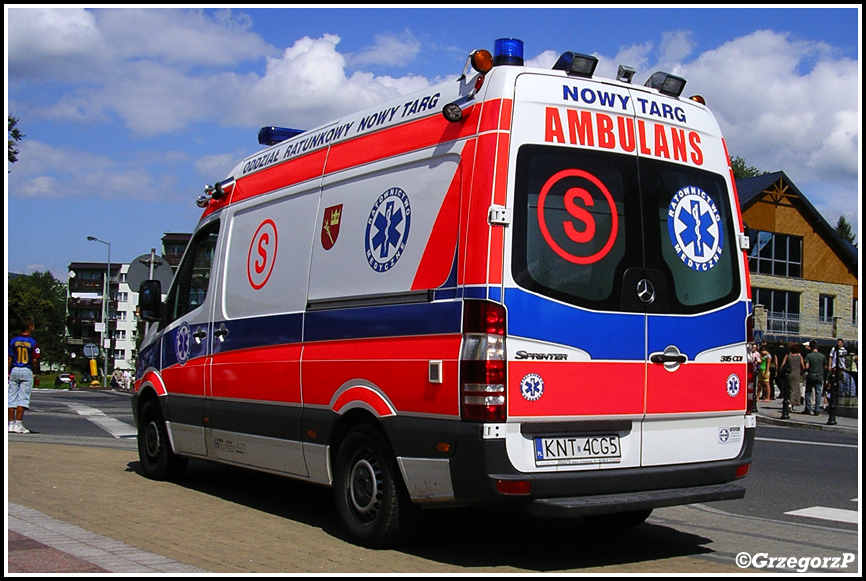 S2 - Mercedes Benz Sprinter 315 CDI/AutoForm - OddziaÅ‚ Ratunkowy Nowy Targ/Rabka ZdrÃ³j