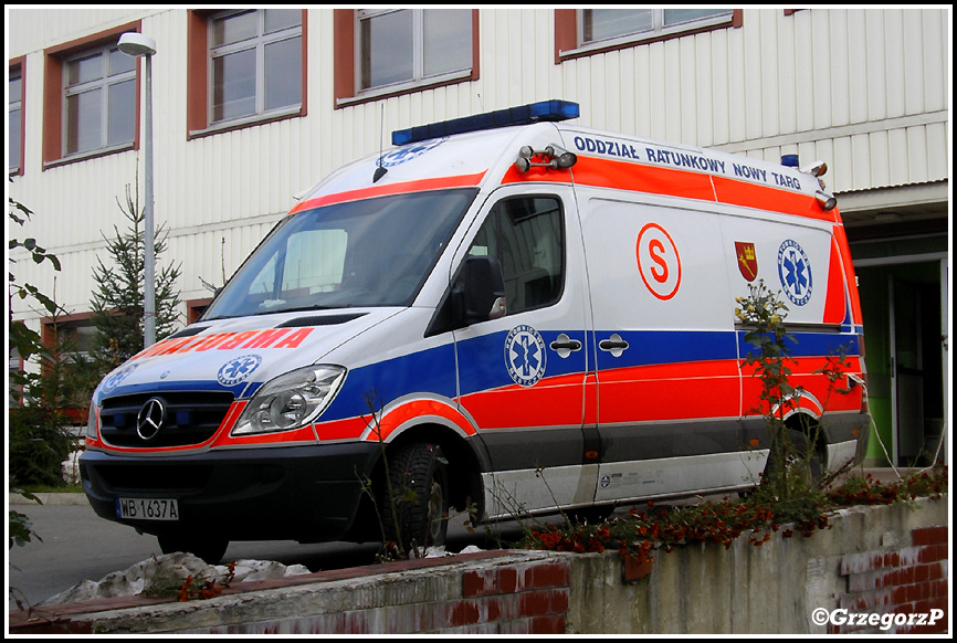 S1 - Mercedes Benz Sprinter 315 CDI/AutoForm - OddziaÅ‚ Ratunkowy Nowy Targ