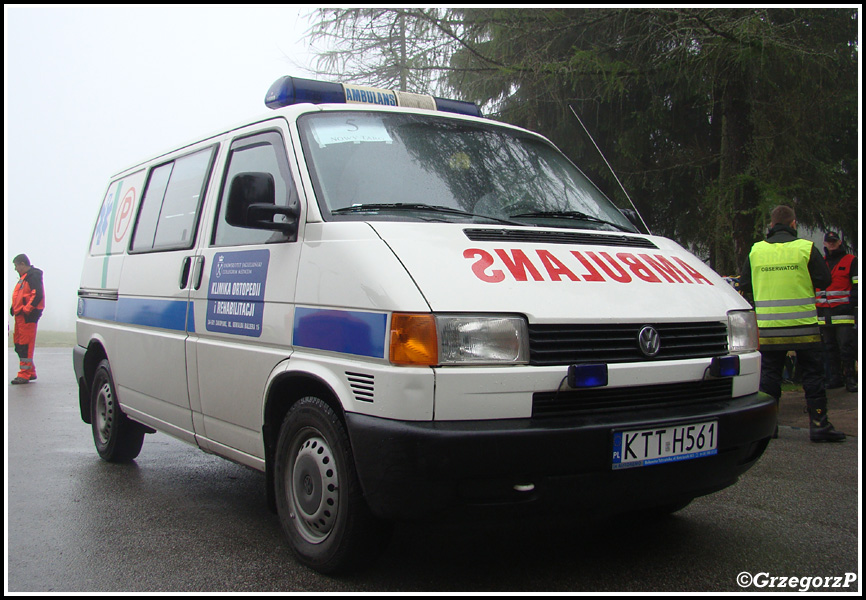 P - Volkswagen Transporter T4/AMZ - Klinika Ortopedii i Rehabilitacji CMUJ, Zakopane