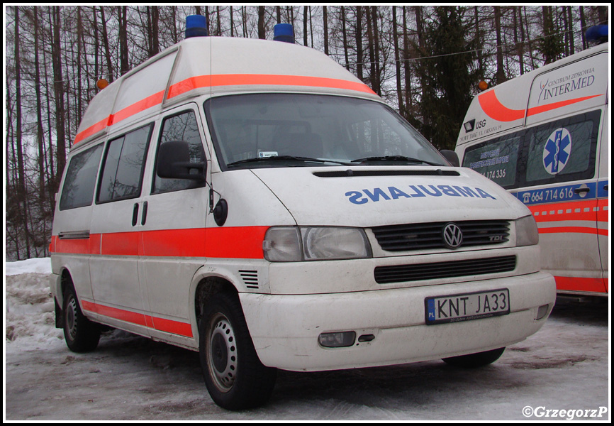 Karetka Volkswagen Transporter T4