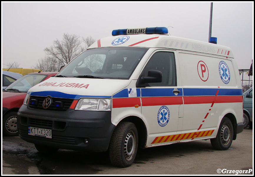 P - Volkswagen Transporter T5/AMZ - Szpital Powiatowy w Zakopanem