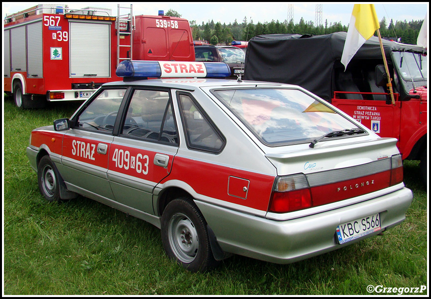 409[K]63 - SLOp FSO Polonez Caro - OSP Łapanów