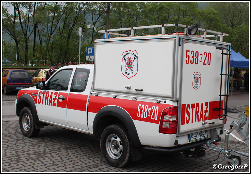 538[K]20 - SLRr Ford Ranger - OSP Sucha Beskidzka- Miasto*