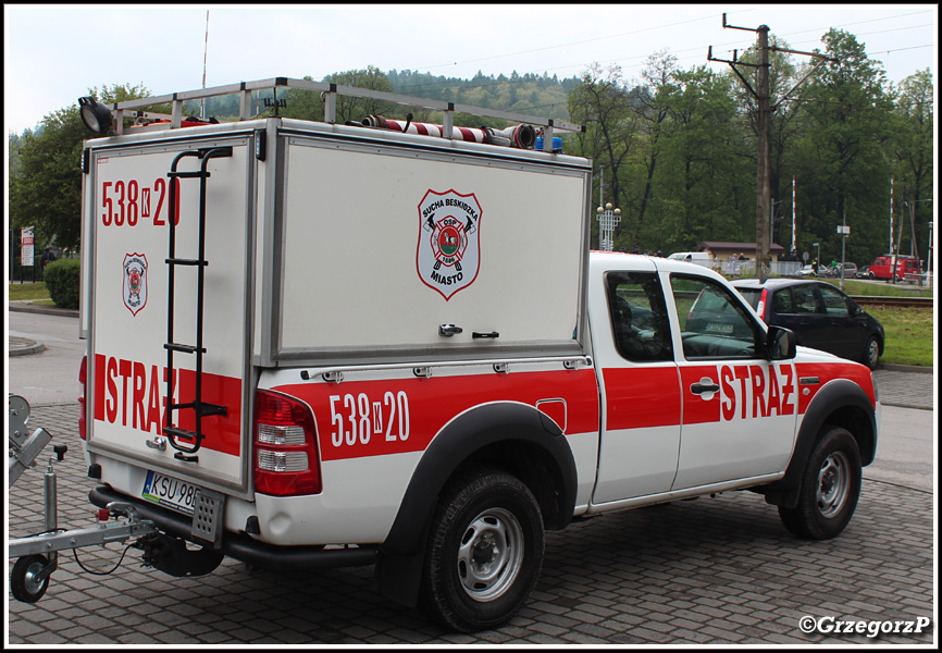 538[K]20 - SLRr Ford Ranger - OSP Sucha Beskidzka- Miasto*