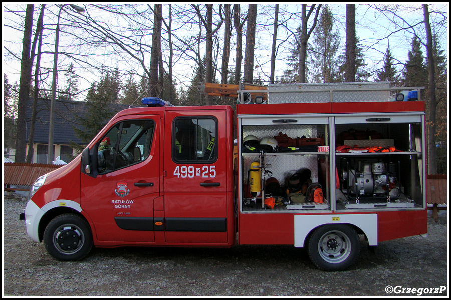 499[K]25 - SLRt Renault Master dCi 125/Bibmot - OSP RatuÅ‚Ã³w GÃ³rny*