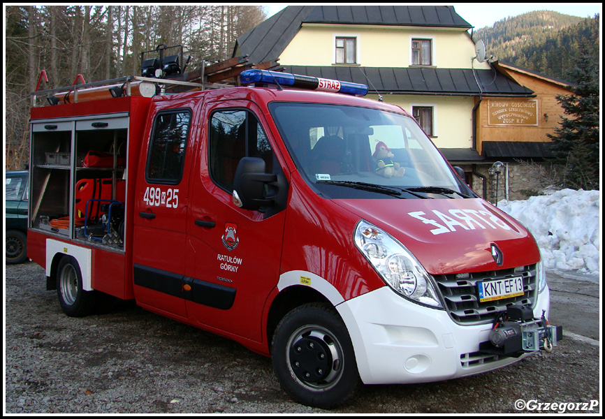 499[K]25 - SLRt Renault Master dCi 125/Bibmot - OSP RatuÅ‚Ã³w GÃ³rny*