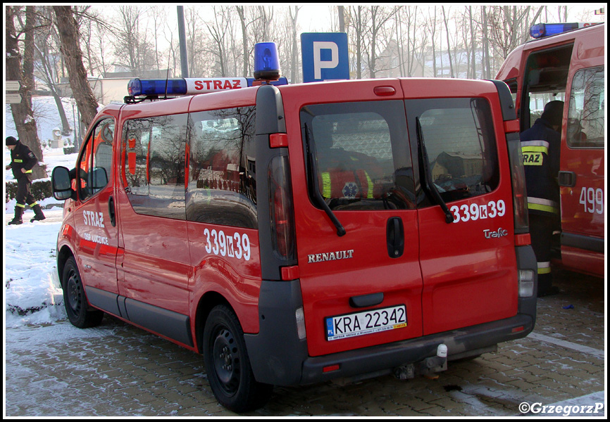 339[K]39 - SLRt Renault Trafic - OSP Łuczyce