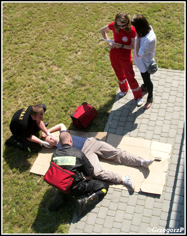 2.07.2010 - Nowy Targ - V Zawody Pierwszej Pomocy dla SÅ‚uÅ¼b Mundurowych