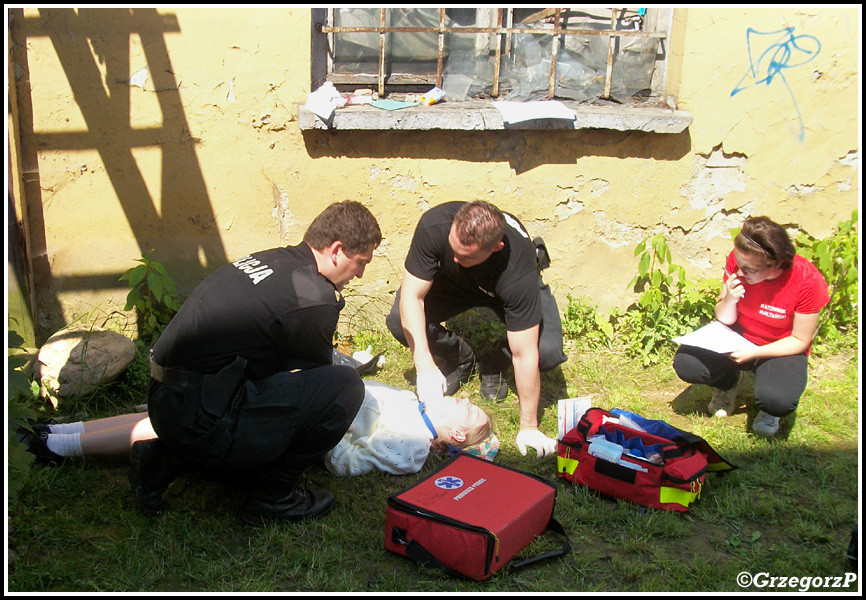 2.07.2010 - Nowy Targ - V Zawody Pierwszej Pomocy dla SÅ‚uÅ¼b Mundurowych