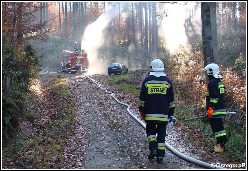 6.11.2011 - Raba WyÅ¼na - MiÄ™dzygminne Ä‡wiczenia taktyczno- bojowe