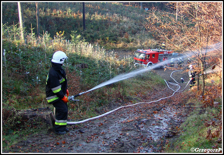 6.11.2011 - Raba WyÅ¼na - MiÄ™dzygminne Ä‡wiczenia taktyczno- bojowe