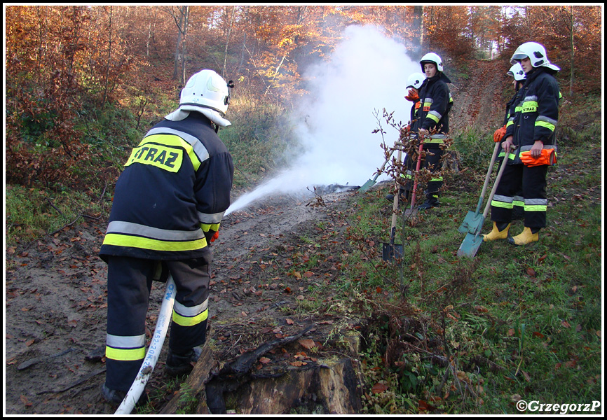6.11.2011 - Raba WyÅ¼na - MiÄ™dzygminne Ä‡wiczenia taktyczno- bojowe