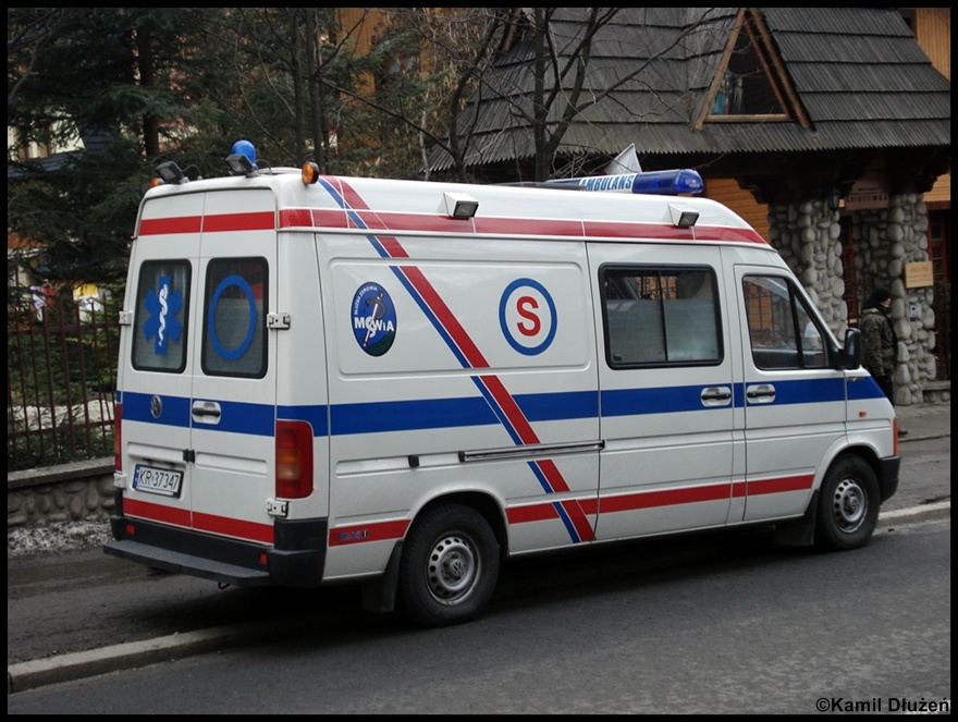 S - Volkswagen LT 35/ WAS - Szpital MSWiA Kraków