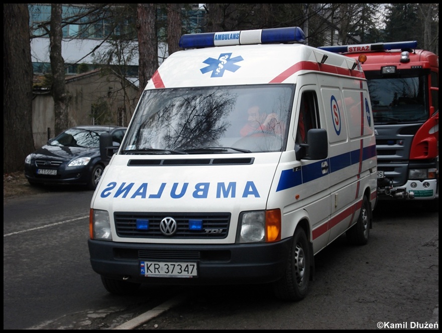 S - Volkswagen LT 35/ WAS - Szpital MSWiA Kraków