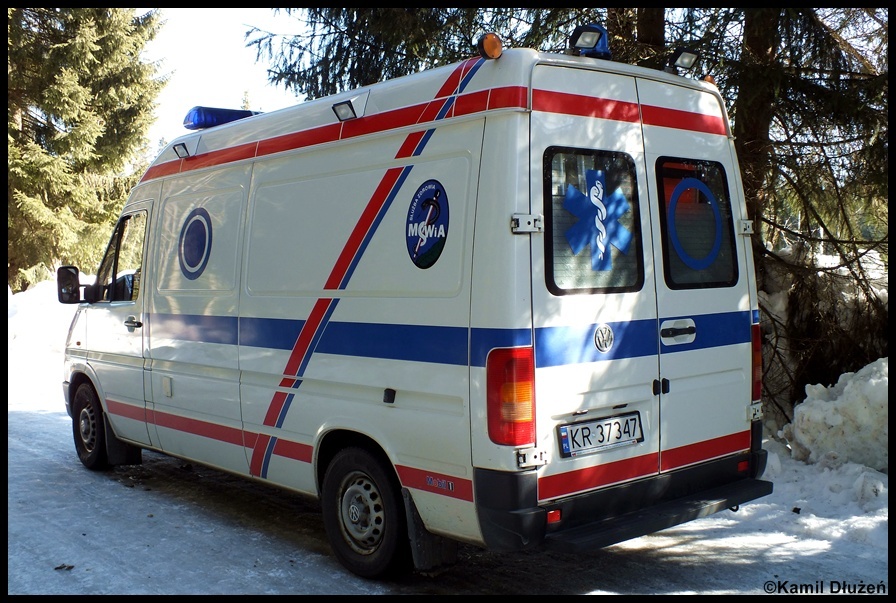 S - Volkswagen LT 35/ WAS - Szpital MSWiA KrakÃ³w