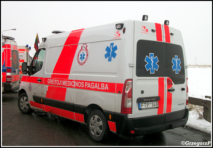 Renault Master/CST - Greitoji Medicinos Pagalba Kowno
