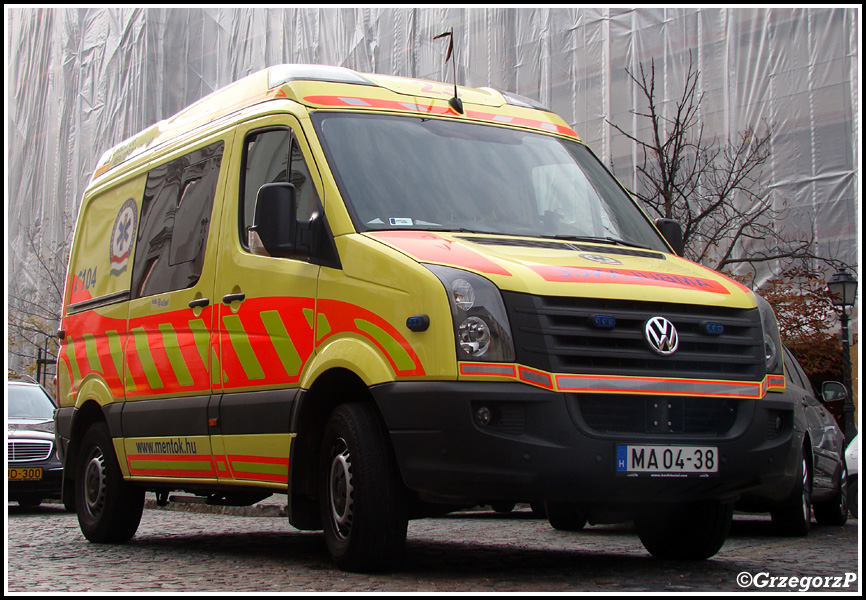 23 - Volkswagen Crafter/Profile - OrszÃ¡gos MentÅ‘szolgÃ¡lat