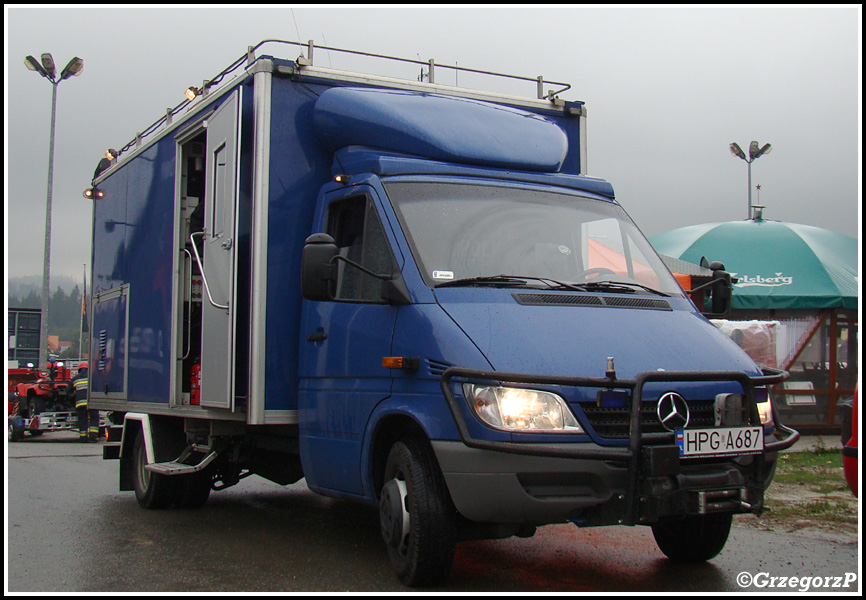 Ambulans Pirotechniczny Mercedes Benz Sprinter 616 CDI/Szczęśniak - KWP Kraków