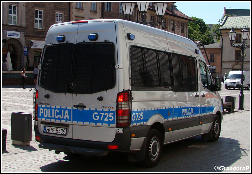 G725 - Mercedes Benz Sprinter 316 CDI/AMZ - OPP KrakÃ³w