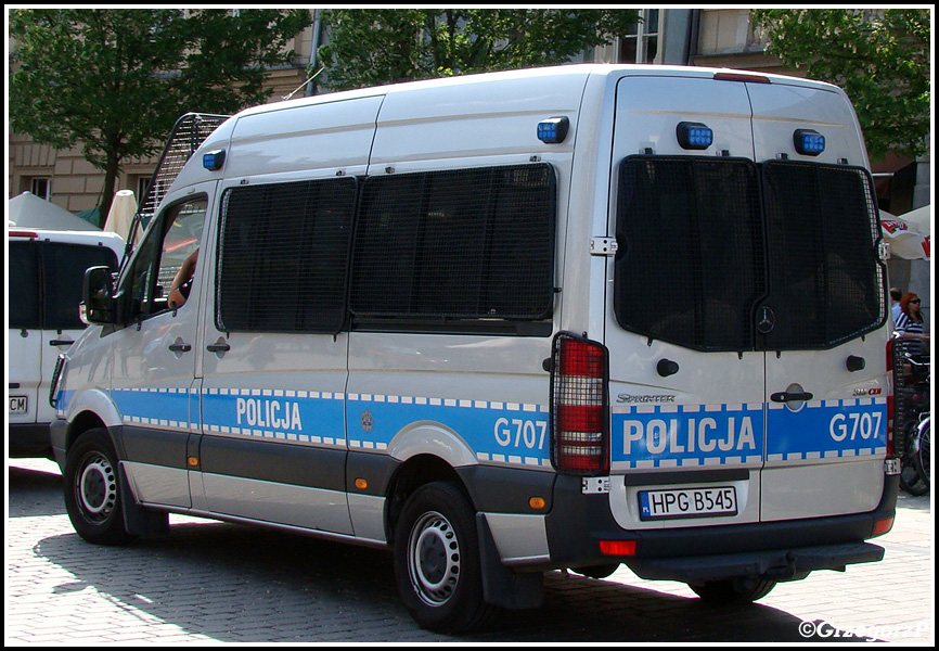 G707 - Mercedes Benz Sprinter 316 CDI/AMZ - OPP KrakÃ³w