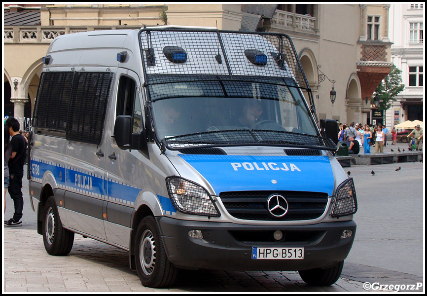 G738 - Mercedes Benz Sprinter 316 CDI/AMZ - OPP KrakÃ³w