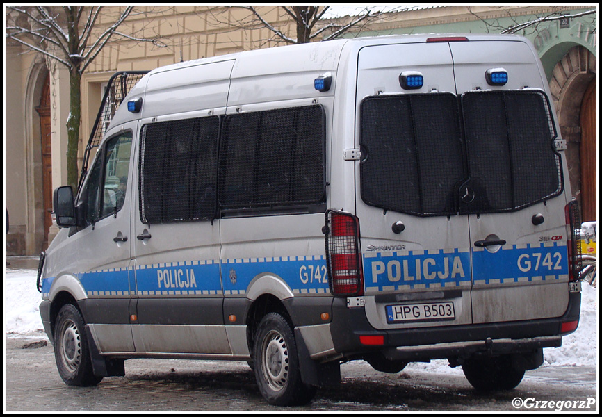 G742 - Mercedes Benz Sprinter 316 CDI/AMZ - OPP KrakÃ³w