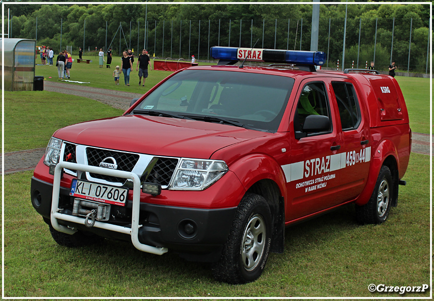 459[K]44 - SLRr Nissan Navara - OSP Raba NiÅ¼na