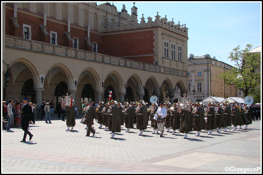 21.05.2012 - Kraków, Rynek Główny - Wojewódzkie obchody Dnia Strażaka