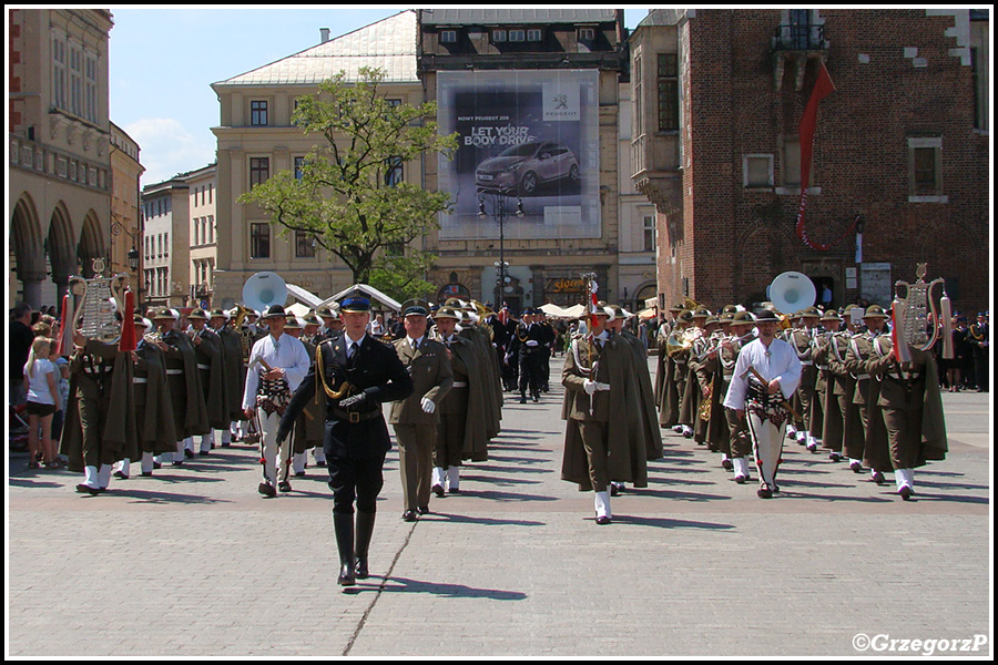 21.05.2012 - Kraków, Rynek Główny - Wojewódzkie obchody Dnia Strażaka