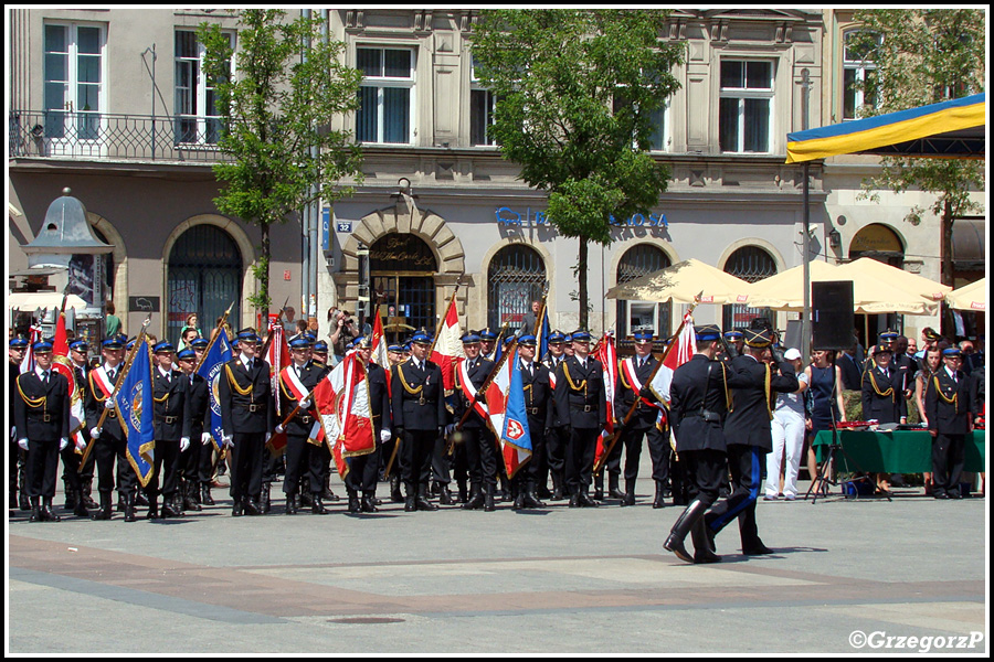 21.05.2012 - Kraków, Rynek Główny - Wojewódzkie obchody Dnia Strażaka