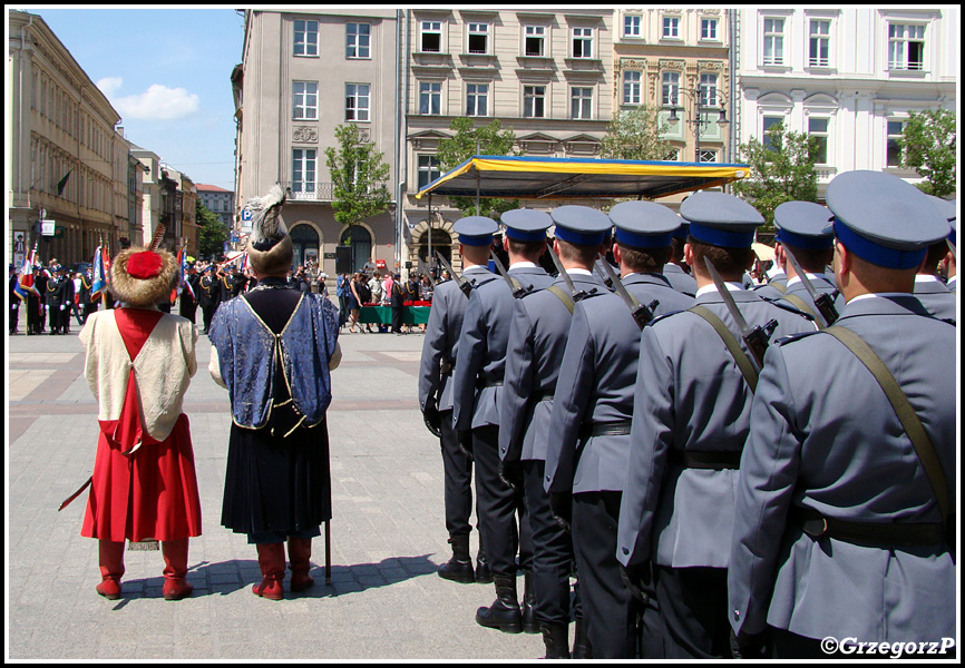 21.05.2012 - Kraków, Rynek Główny - Wojewódzkie obchody Dnia Strażaka