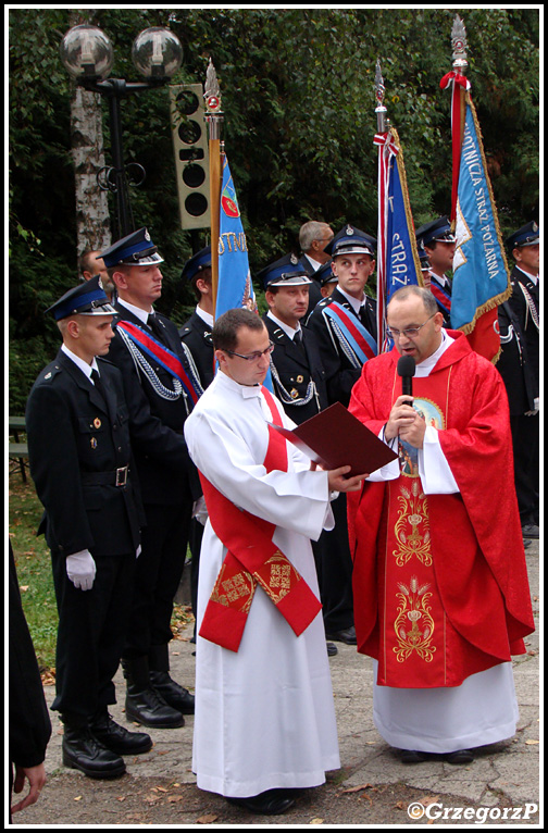 16.09.2012 - Łososina Górna - Poświęcenie i przekazanie wozu bojowego