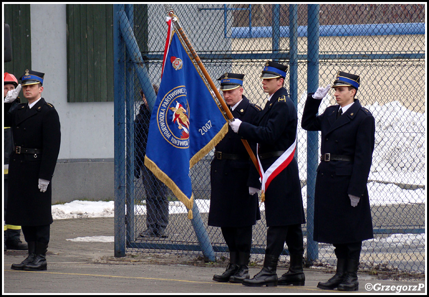 14.02.2013 - KrakÃ³w, KW PSP - Przekazanie sprzÄ™tu dla straÅ¼akÃ³w z wojewÃ³dztwa maÅ‚opolskiego