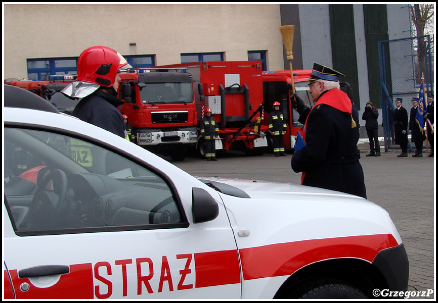 14.02.2013 - Kraków, KW PSP - Przekazanie sprzętu dla strażaków z województwa małopolskiego