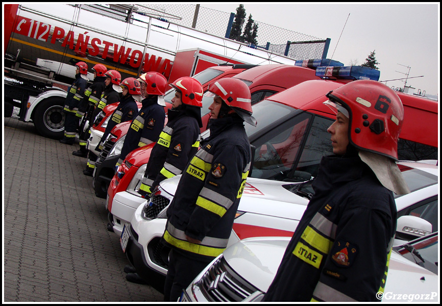 14.02.2013 - KrakÃ³w, KW PSP - Przekazanie sprzÄ™tu dla straÅ¼akÃ³w z wojewÃ³dztwa maÅ‚opolskiego