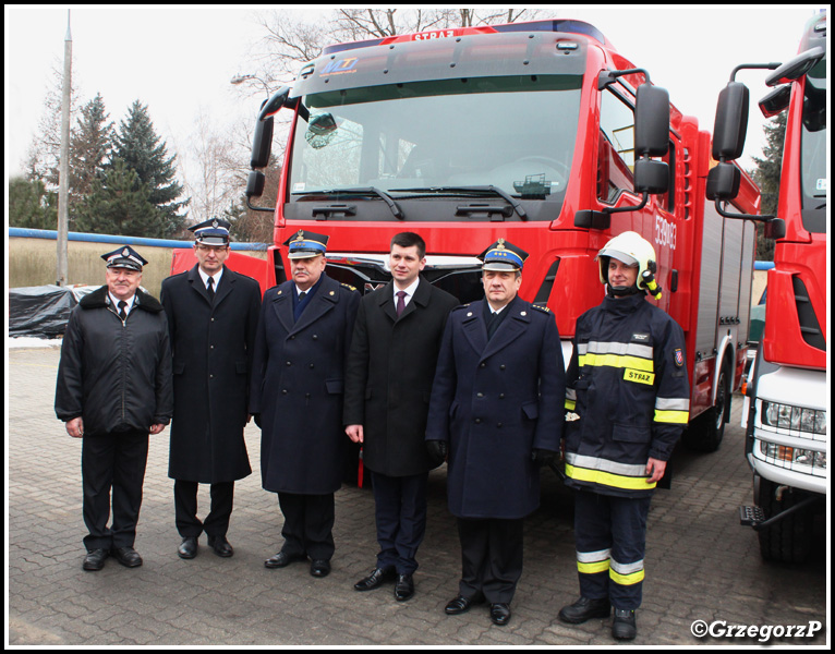 17.02.2017 - KrakÃ³w, ul. Zarzecze - Przekazanie samochodÃ³w dla OSP wojewÃ³dztwa maÅ‚opolskiego