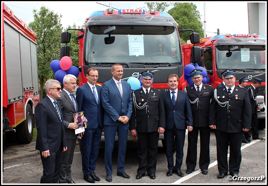 31.05.2017 - Zembrzyce - Przekazanie samochodÃ³w dla OSP
