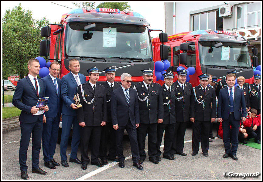 31.05.2017 - Zembrzyce - Przekazanie samochodÃ³w dla OSP