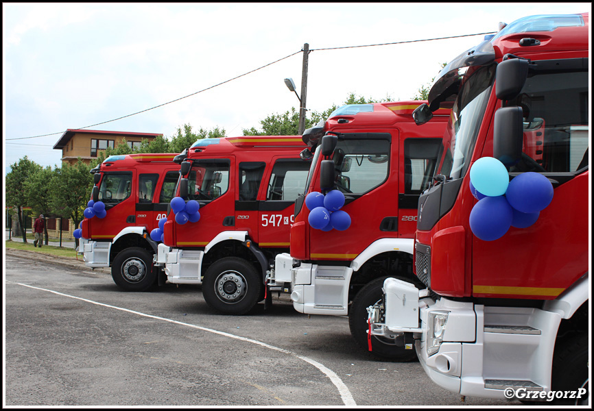 31.05.2017 - Zembrzyce - Przekazanie samochodÃ³w dla OSP