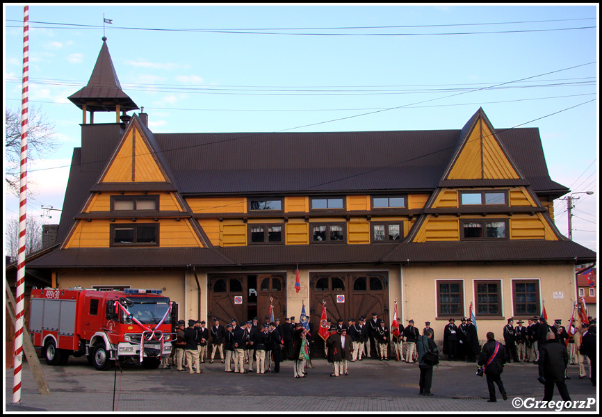 27.11.2011 - Szflary - Obchody 125- lecia OSP oraz poÅ›wiÄ™cenie wozu bojowego