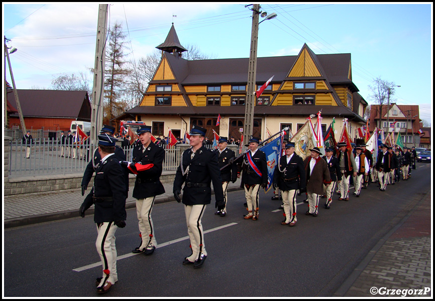 27.11.2011 - Szflary - Obchody 125- lecia OSP oraz poświęcenie wozu bojowego