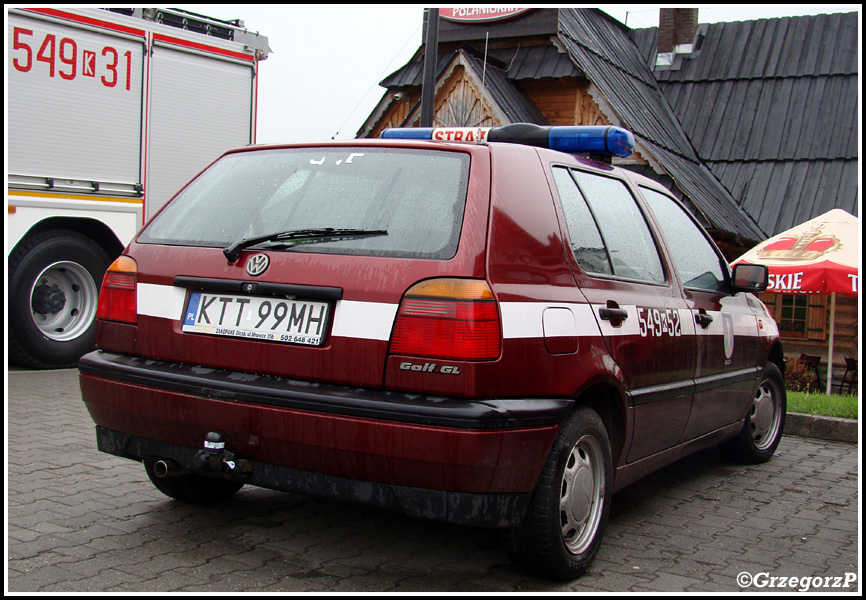 549[K]52 - SLOp Volkswagen Golf III - OSP Olcza*