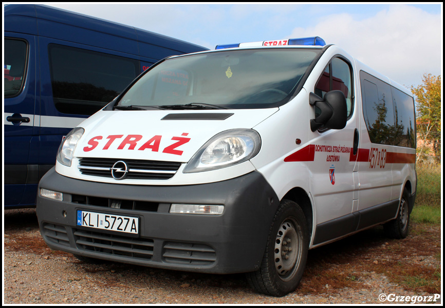 457[K]83 - SLOp Opel Vivaro - OSP ÅostÃ³wka